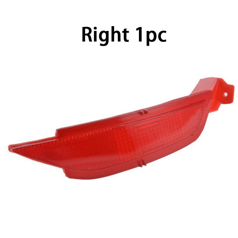 

Left Right Rear Bumper Reflector Light Fog Lamp Red/Black Cover For Ford Fiesta 2009-2015 Mk6 Mk7 Professional Tail Fog Light Red Right 1pc