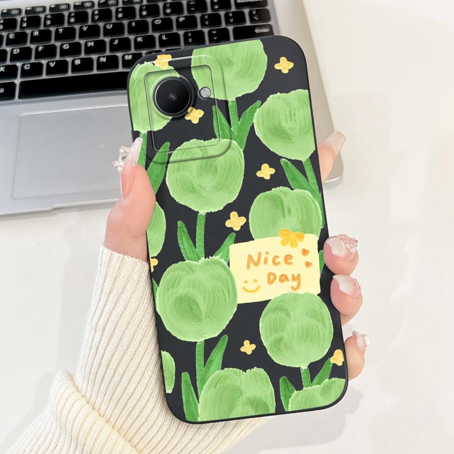 For Realme C30 Case Realme C30s RMX3690 Cute Fashion Cartoon Cover Soft Silicone Phone Case For Realme C30 C30s RealmeC30 Bumper