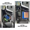 For Volvo XC60 XC90 S90 S60 V60 V90 2017 - 2024 LHD Car Armrest Storage Box Center Console Tray Interior Accessories