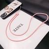 Neck Hanging Silicone Long Phone Chain Lanyard Cellphone Rope Strap For Iphone For Android Keychain Bag Decoration