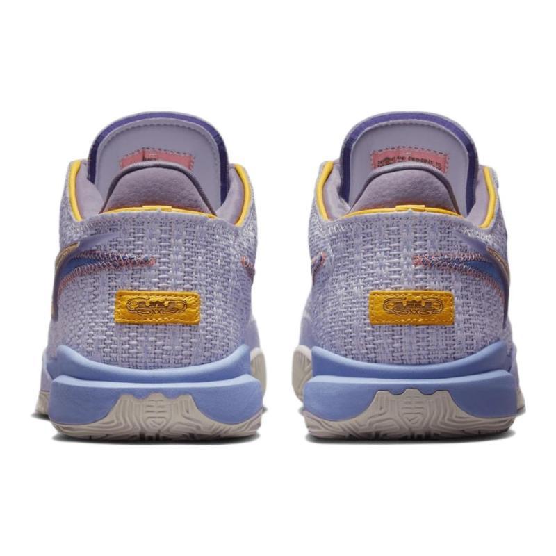 Nike LeBron 20 EP "Purple And Gold" Sneakers DJ5422-500
