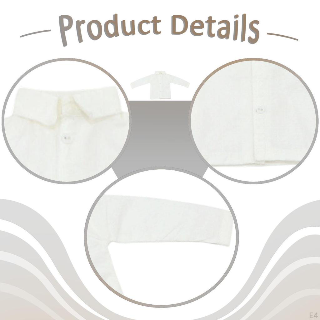 1/6 Shirt, Casual And Elegant Retro Style Clothing for 30cm Male Articulated Figure.