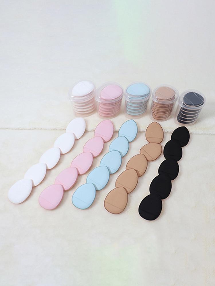 Mini Powder Puff Air Cushion Concealer Drops Small Finger Makeup Tool Magic Powder Puff for Beauty Care