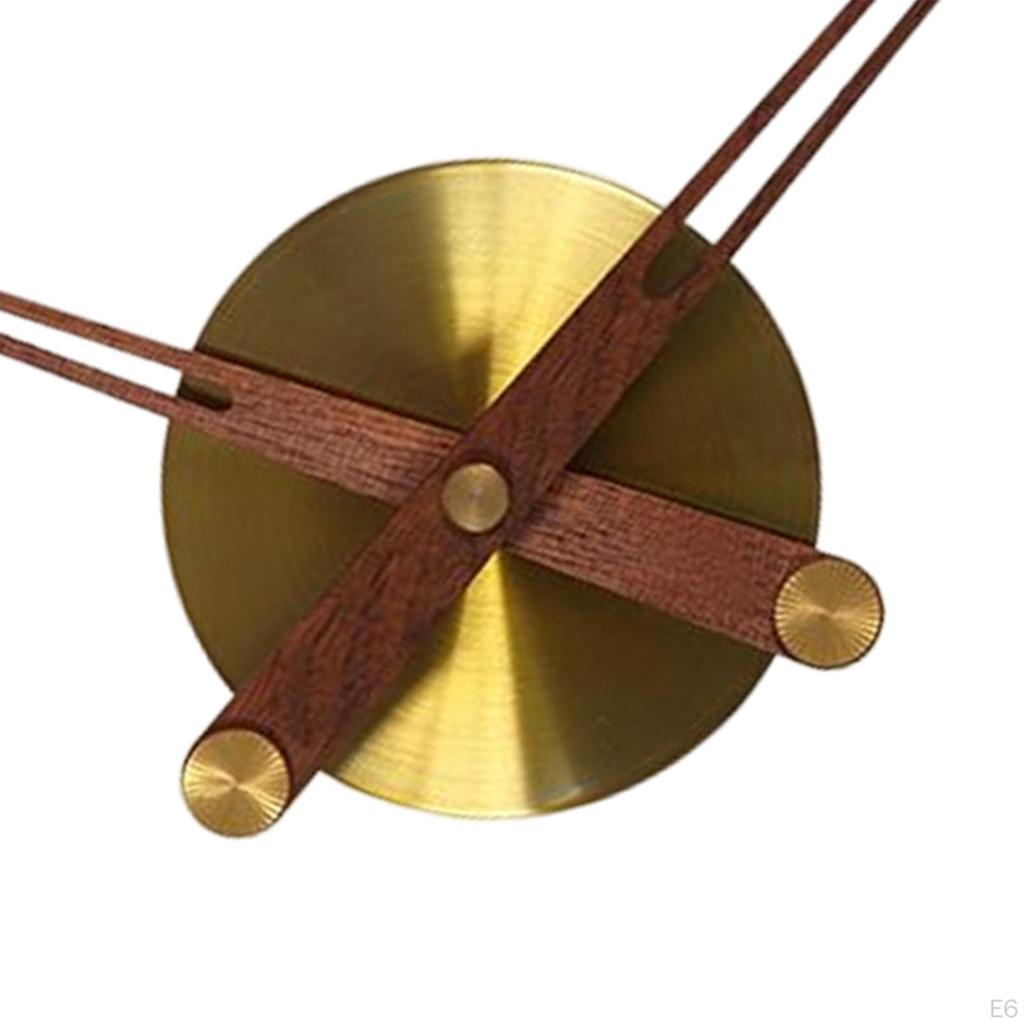 3 Hands, DIY Large Clock Hands Wall Clocks for Home Art Decor Clock, Wood Pointers