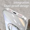 Magnetic Ring Stand Cover Case For iPhone 17 Pro Max 16 15 14 13 12 Pro Max Luxury Lens Protector Film Hybrid TPU+PC Clear Back Phone Holder Cover