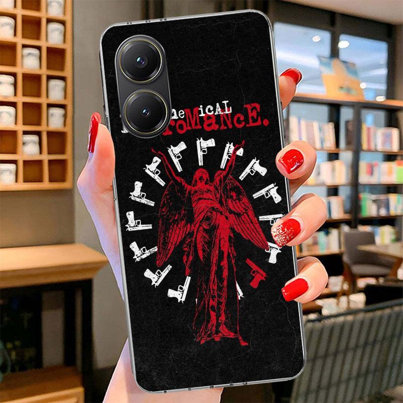 My Chemical Romance MCR Phone Case For Xiaomi Poco F7 Ultra X7 X6 X5 Pro M7 Redmi 15C 15 13C 13 12C 12 10C 10 9A 9C 9T 9 Shell P