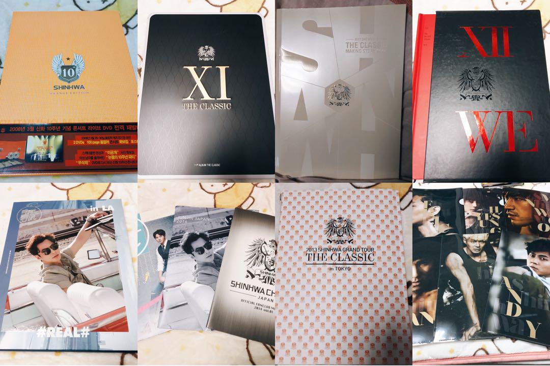 

[USED] SHINHWA CD DVD Goods Set