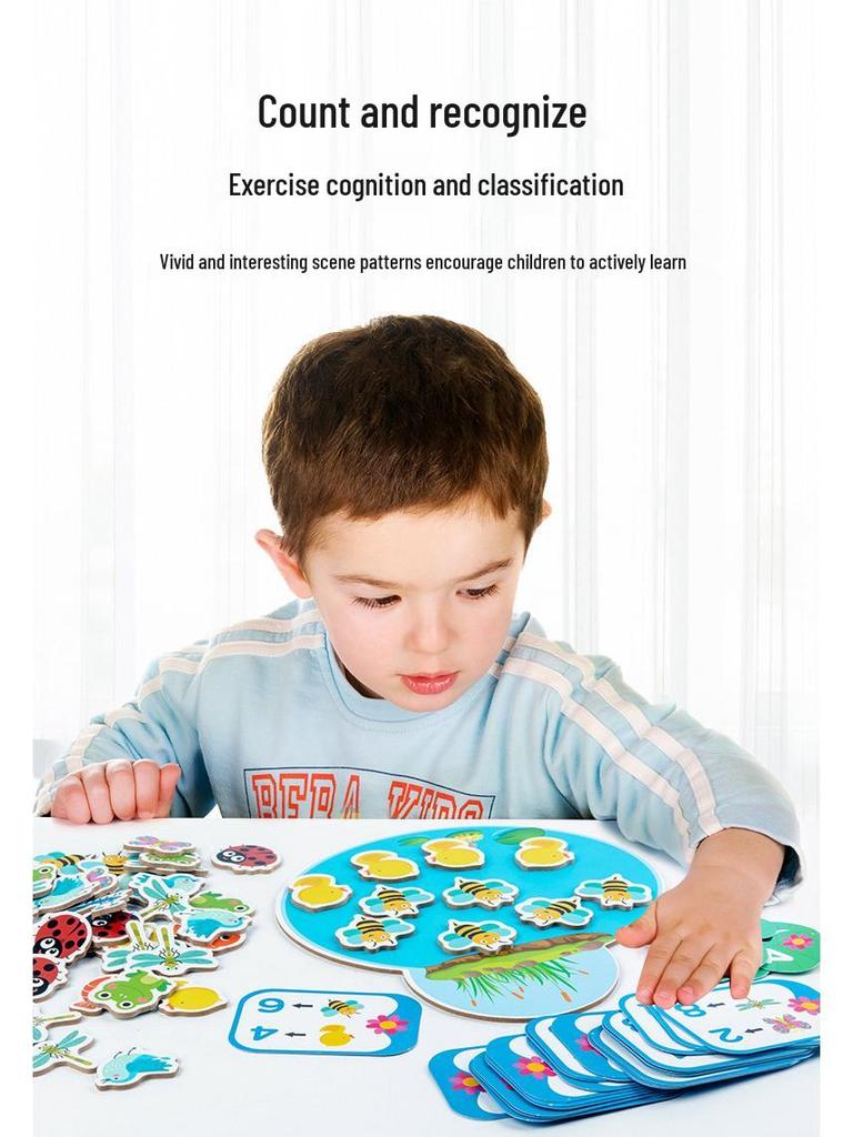 Educational Pond Numbers Game for Teaching Addition and Subtraction, Ages 3-6