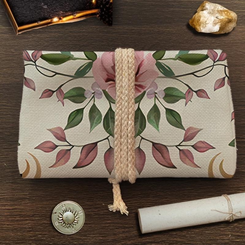Multipurpose Divination Pouches With Colorfast Pattern Light weight Easy Clean Foldable For Spiritual Accessory