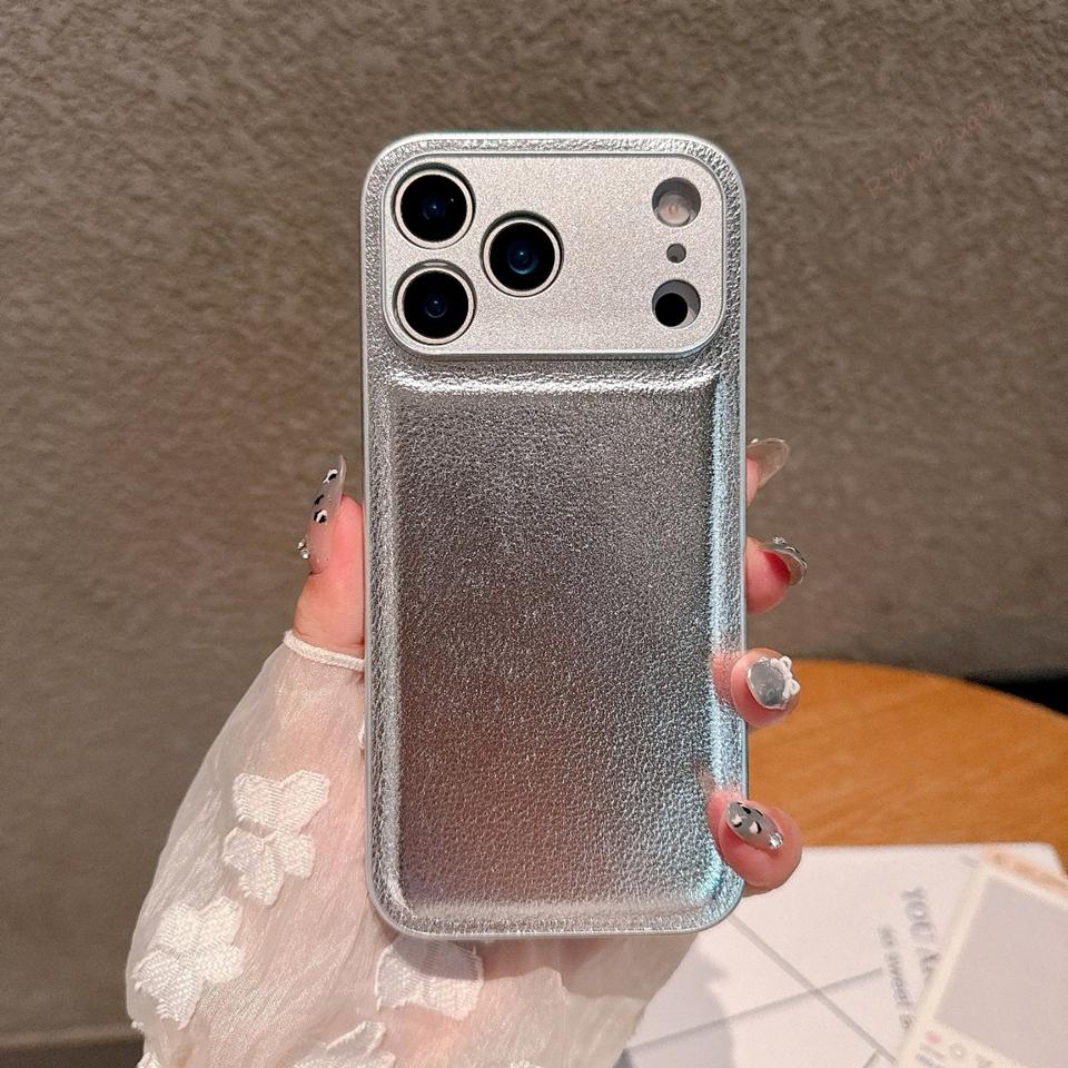 Leather Phone Case For iPhone 17 Air 13 11 12 16 17 Pro Max 16E 16 15 14 Plus 17Pro 17Air Shockproof Protector Cover