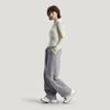 adidas XLG Runner Deluxe Gris Argent Blanc