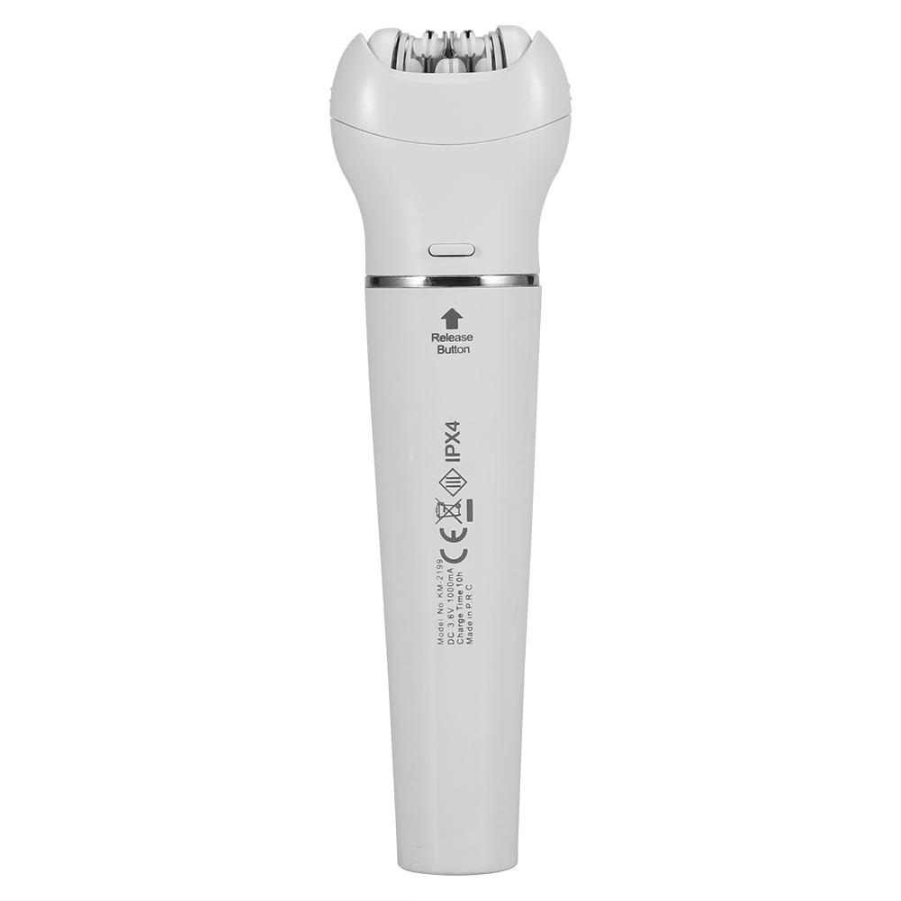 Épilateur électrique rechargeable 5 en 1 Kemei pour femmes, kit d'outils de beauté pour l'épilation du visage