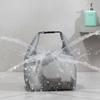 New Mesh Waterproof Cosmetic Bag Portable Portable Cosmetic Storage Bag Large Capacity Transparent Wash Bag Travel Storage Bag
