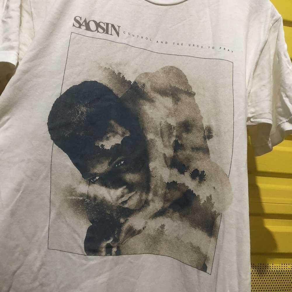 Saosin Band Music On Stage White T-Shirt Cotton All Size Unisex T-Shirt XXL