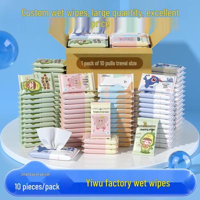 Large Pack Baby Wipes for Newborns - Hand & Mouth, Portable Children's Wet Wipes