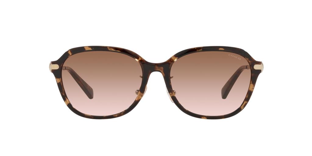 Coach Dark Tortoise Sunglasses Size 56 Women's HC8332D,