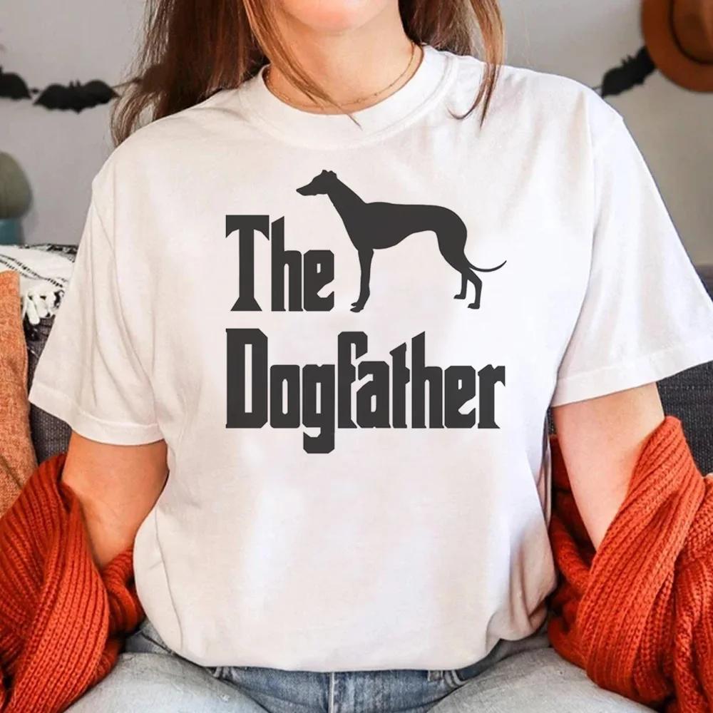 

Футболка з грейхаундом жіноча аніме Y2K футболка дівчина 2000-х одяг M