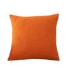 Polyester Disposable Waterproof Cloth Sofa Back Large Cushion Square Solid Color Pillow Case