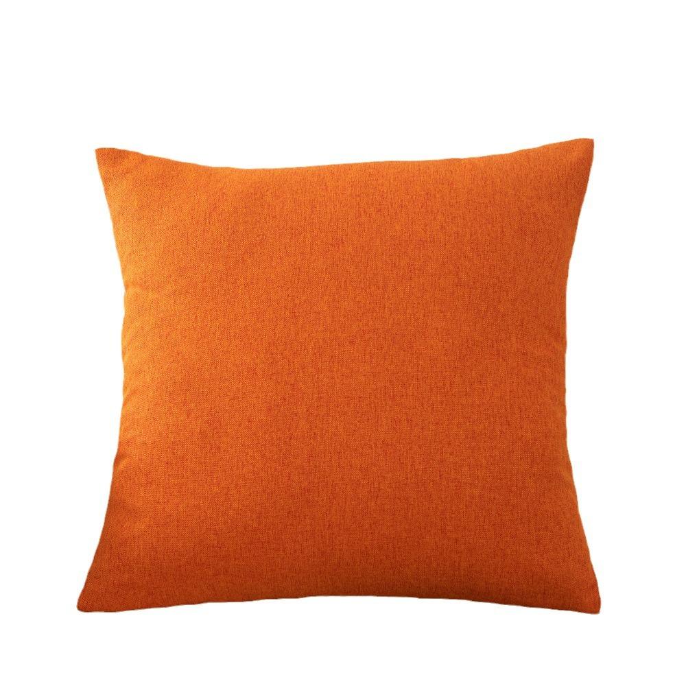 Polyester Disposable Waterproof Cloth Sofa Back Large Cushion Square Solid Color Pillow Case
