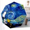 1pc Snoopy Woodstock Windproof Automatic Umbrella, Portable Folding Design, Lightweight for Women/Men209