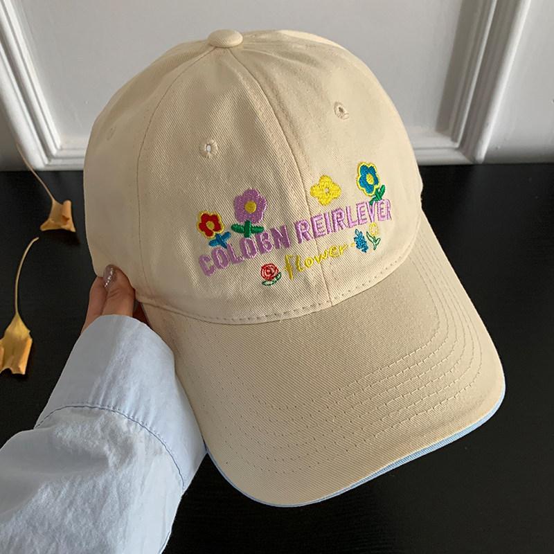 Brand Cotton Embroidered Baseball Cap With Sunshade For Casual Outdoor Wear