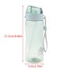 580Ml Portable Leak-Proof Sport Tea Coffee Cup Plastic Water Bottle With Straw For Drinkware Kids Water Bottle For School