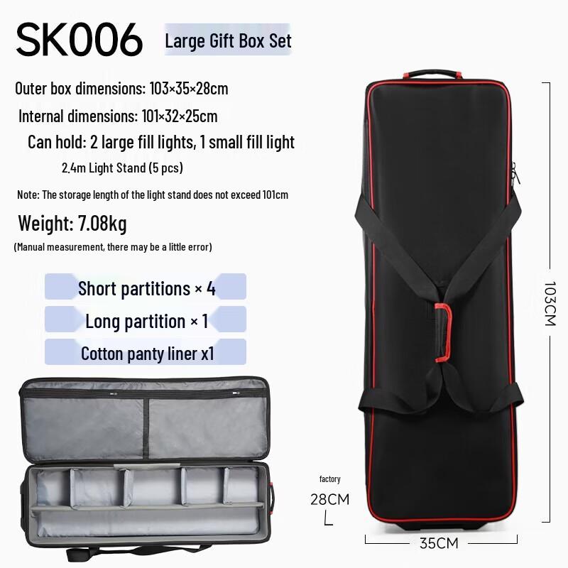 Miaotu Professional Photography Equipment Trolley Case