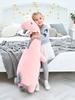 Non-Toxic Hug Pillow Pink Unicorn Plush Toy Giant Stuffed Animal Soft Long Pillow Sleepig Unicorn Blue Appease Doll For Kids Children Gifts