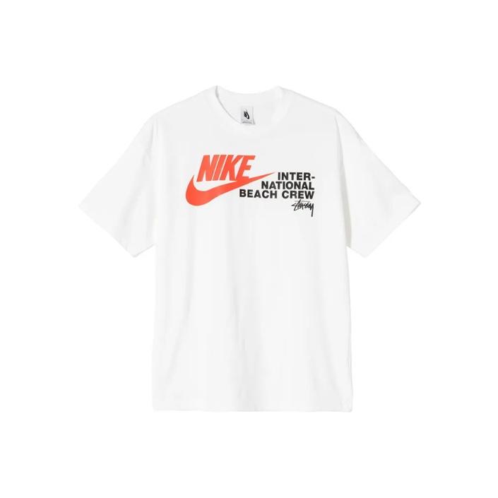 Белая пляжная футболка унисекс Nike x Stussy International DD3070-121 XS
