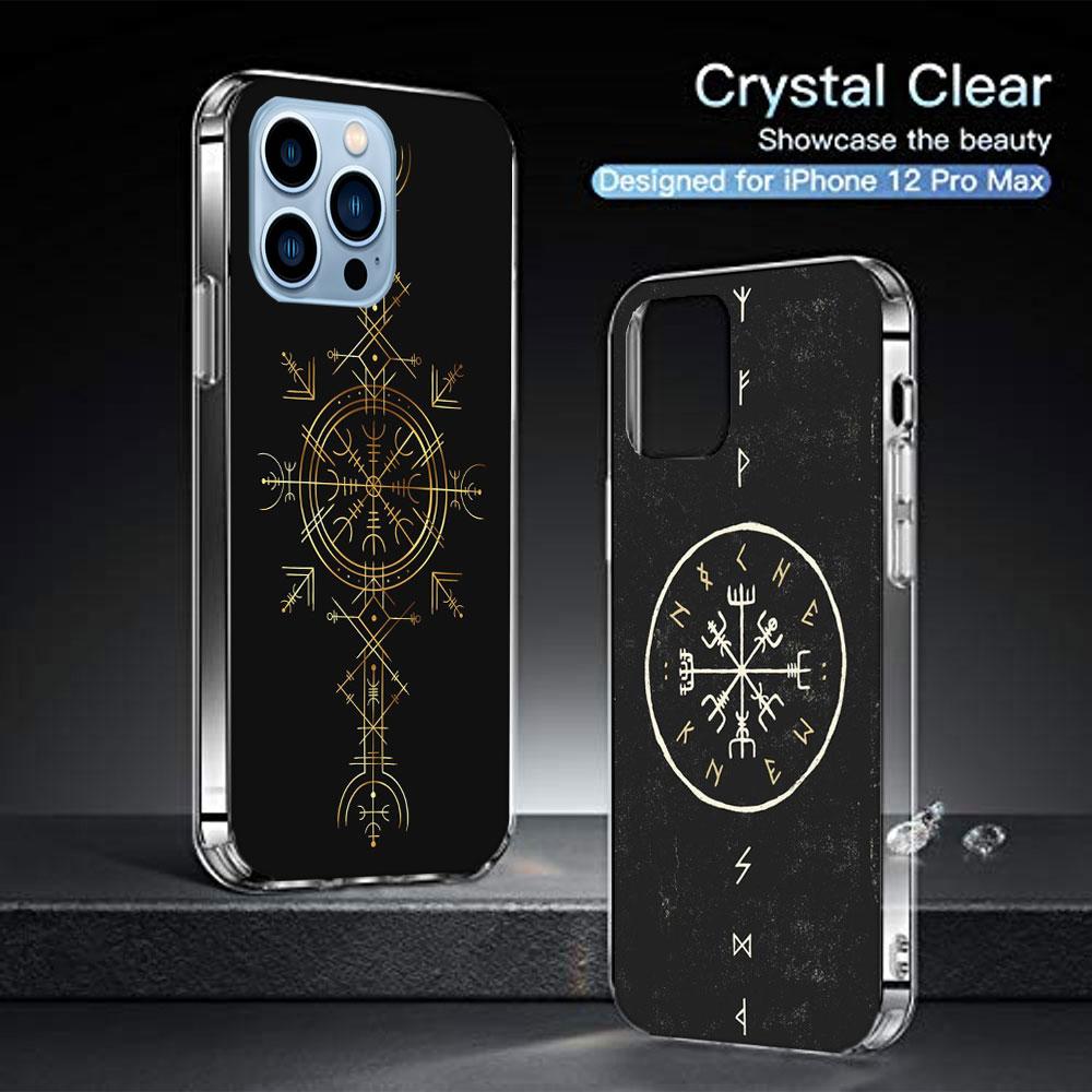 Nordic Norse Cases Phone Case For Iphone 17E 16E 17 Air 16 Pro Max 15 Pro 14 Plus 11 13 12 Mini Cover Cases Compatible with Suit