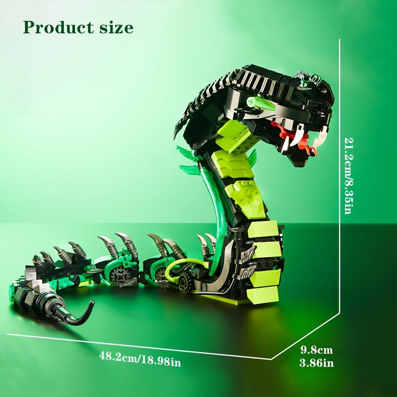 High-Quality [689 High-Quality Pcs] High-Quality Mechanical High-Quality Cobra High-Quality Building High-Quality Blocks High-Quality Model