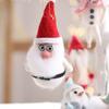 Festive Snowman Christmas Scene Plush Decoration Mini Ornament Holiday Supplies