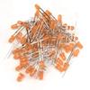 50Pcs 3mm Led Diode Bright Multicolor Individual Light Emitting Diodes Assortment Mini Red/Green/Blue/Yellow/Orange/White Lamps