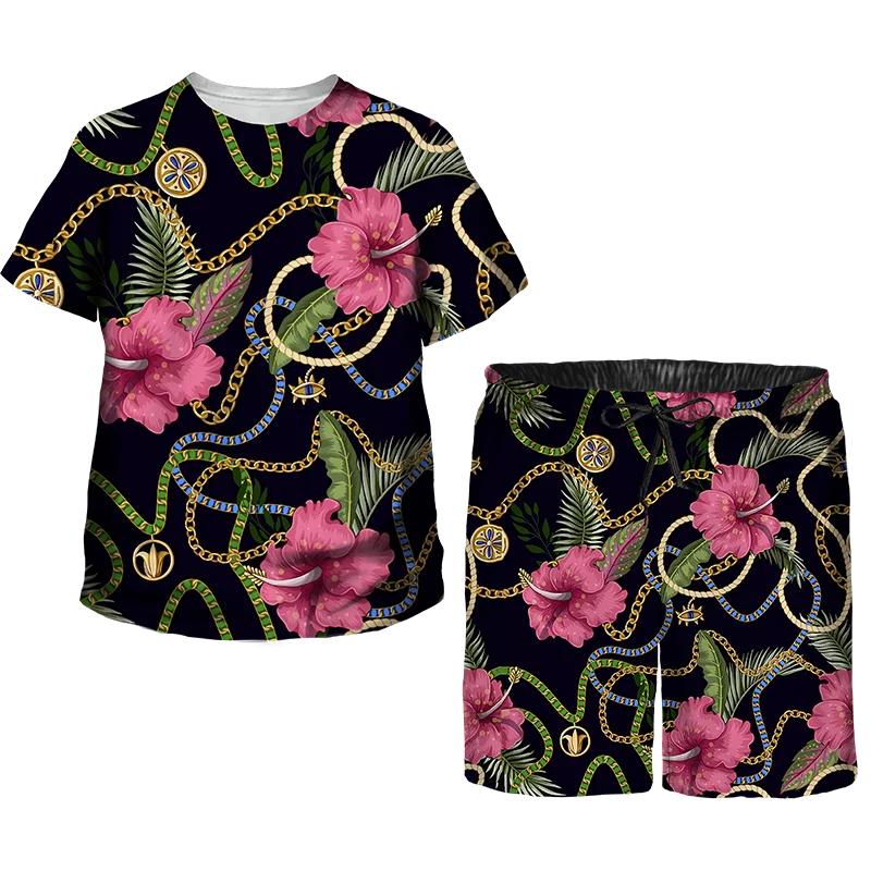 Barock Stil Mädchen Jungen Luxus Kleidung Anzug Sommer Anzug Kinder Casual T Shirt + Shorts Sets Outfits Pyjamas 1-14Y