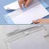 Zwei-Wege-Papierabschneider Papierabschneider A4-Papierabschneider Handpapierabschneider Manueller Papierabschneider Büro-Papierabschneider Handkonto-Artefakt