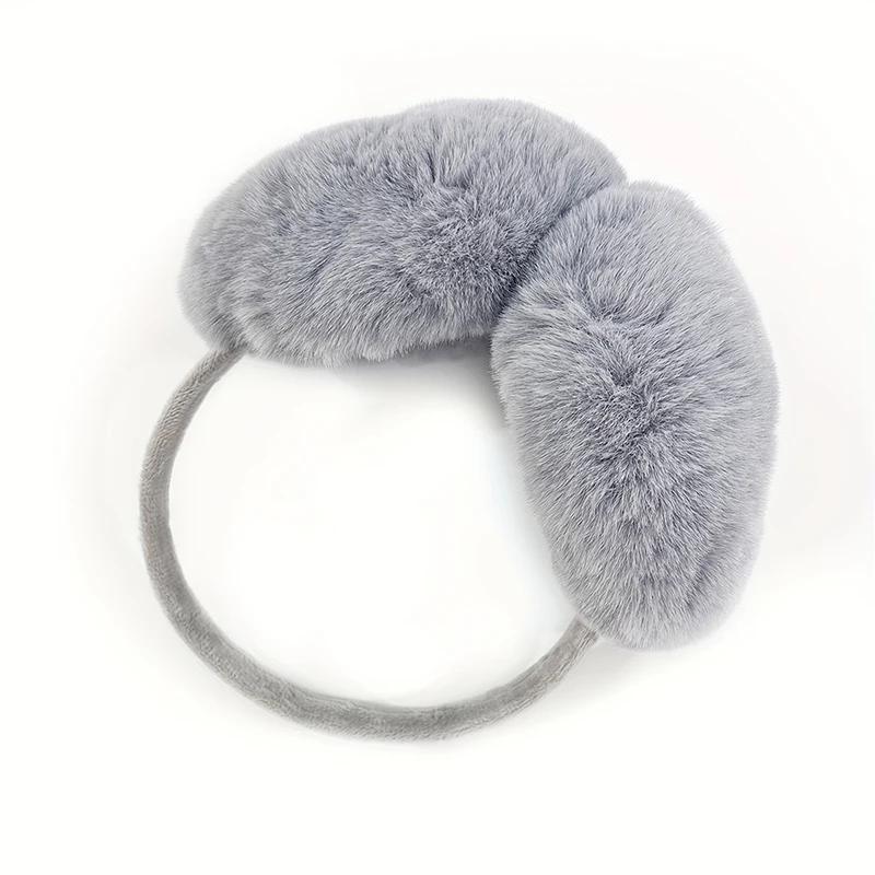 Solid Soft Plush Ear Keep Warmer Winter Earmuffs for Women Men Fashion Outdoor Earflap Protection Ear-Muffs Cover Good Effect