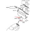 Baificar Brand New Rear Tailgate Interior Door Lock Screw Panel Protective Cover 7224A292XA For GAC Mitsubishi Outlander
