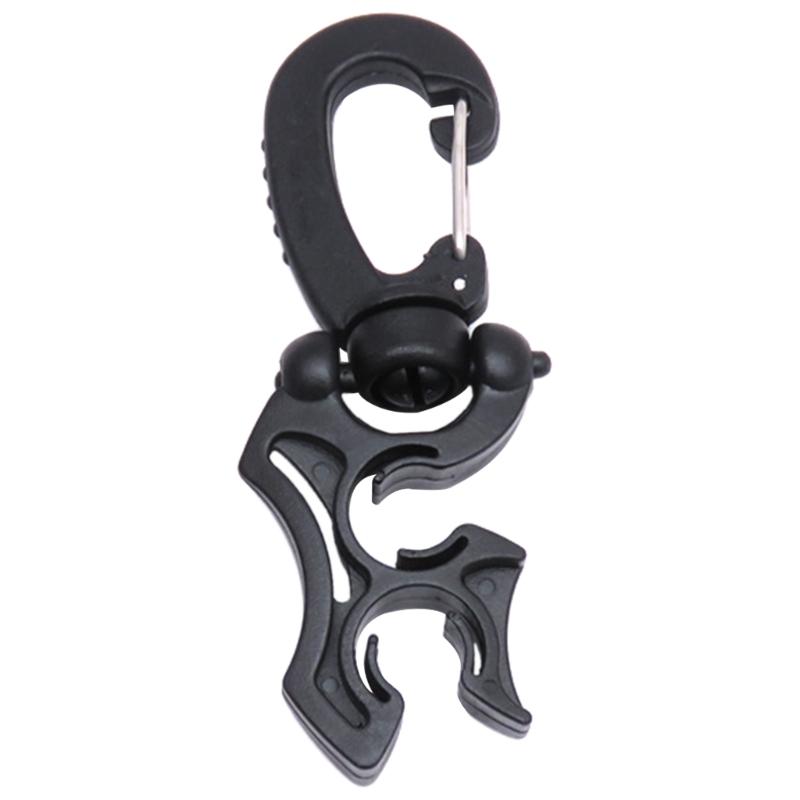 Diving Hose Holder Diving Hose Regulator Clip Double BCD Hose Clip Scubas Diving Hose Retainer Buckle for Snorkeling