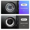 1pc Shiny Car Engine Start Stop Button Cover, Shiny Rhinestone Ring Trim, Scratch Resistant, Non-Slip, Easy To Install