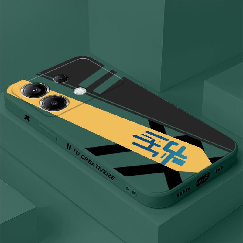 Creative Symbol Phone Case For Xiaomi Poco F7 X7 X6 F6 M6 M5 M5S F5 X5 F4 X4 M4 F3 M3 X3 Pro 4G 5G GT Silicone Cover