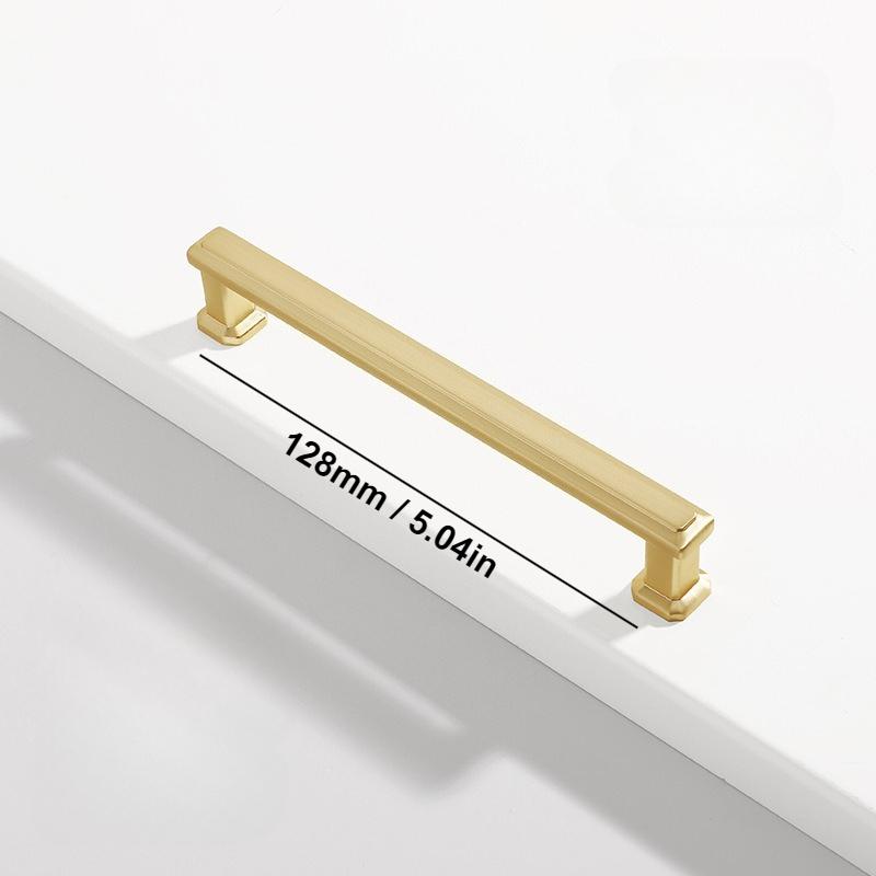 Zinc Alloy Handles for Furniture Minimalism Handles for Cabinets and Drawers Bedroom Wardrobe Cabinet Door Shoe Cabinets Pulls