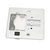 Sewing Needle Plate ABS Q235 Steel Precise Position Durable Needle Plate Replacement for Singer