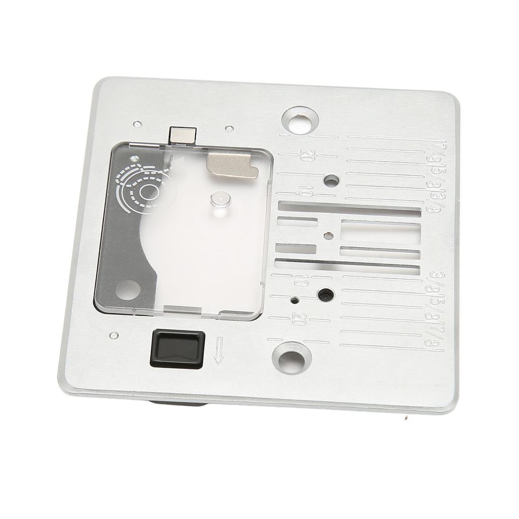 Sewing Needle Plate ABS Q235 Steel Precise Position Durable Needle Plate Replacement for Singer