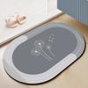 Household Diatomaceous Mud Quick Drying Soft Floor Mat Bathroom Absorbent Non-slip Toilet Toilet Carpet Thickened