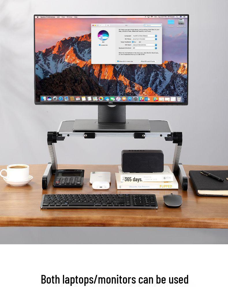 Adjustable Desktop Monitor and Laptop Stand