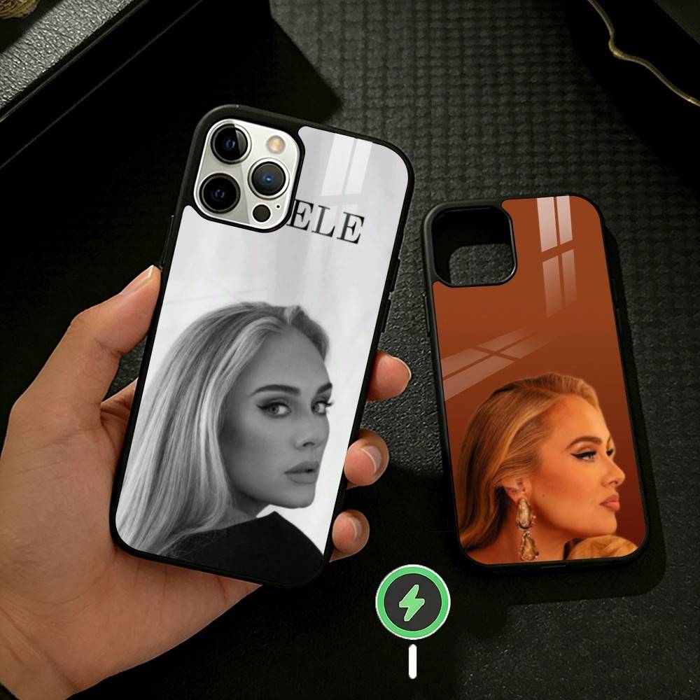 A-Adele singer Phone Case For iPhone 17/16/15/14/13/12/Plus/Pro/Max for Magnetic Wireless Charging