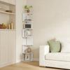 Space Saving 7 Layer Wall Mounted Corner Shelf Perfect For Home Office Display Storage And Arrangement