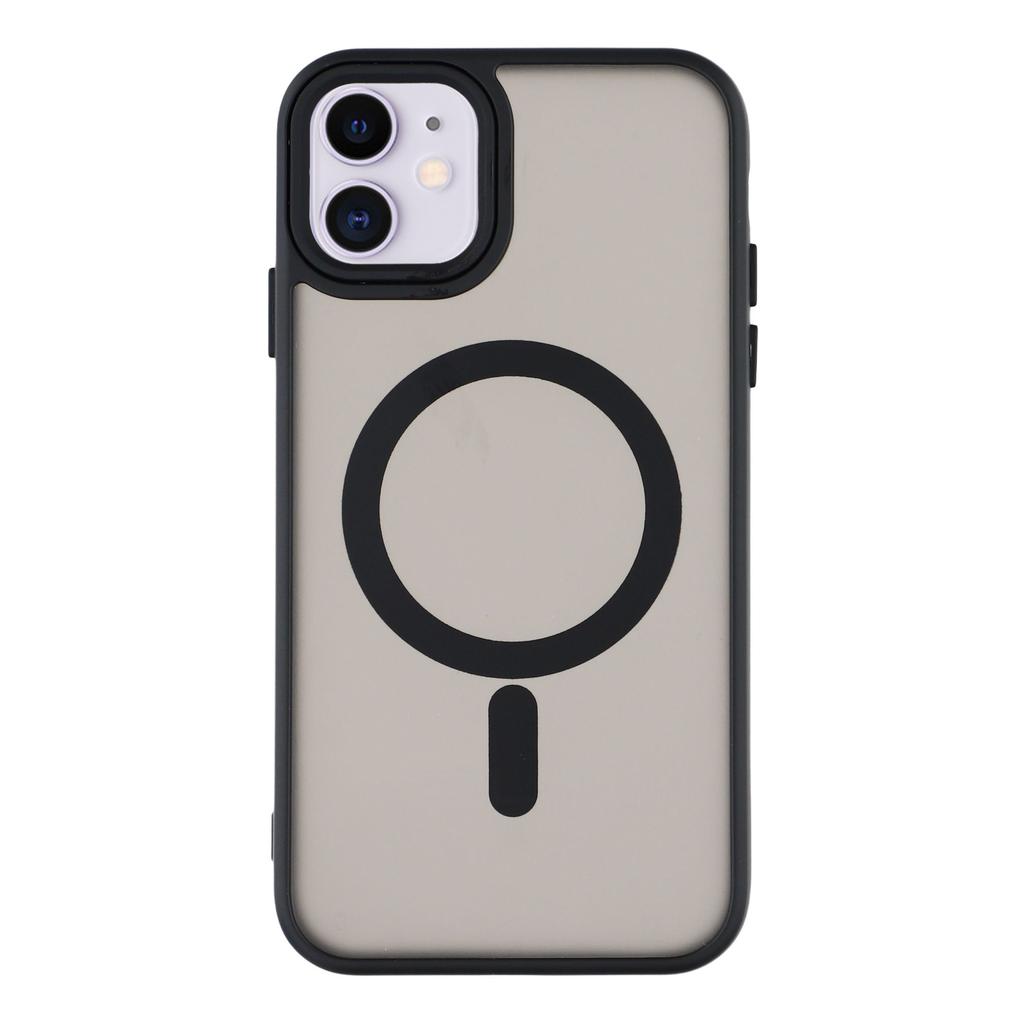For iPhone 11 Case Compatible with MagSafe Skin-Touch PC + TPU Phone Cover