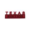 3D Car Styling TEXAS Edition Car Grille Fender Trunk Rear Bonnet Nameplate Decal Emblem Badge Sticker