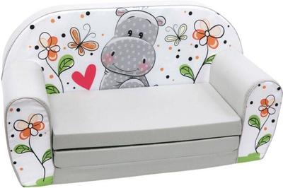 Mini Sofa Print - Hippo